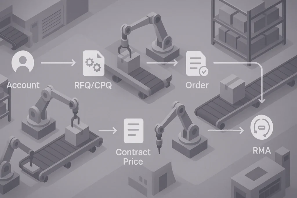 The M2B Commerce Stack: How Manufacturers Should Choose Systems That Scale