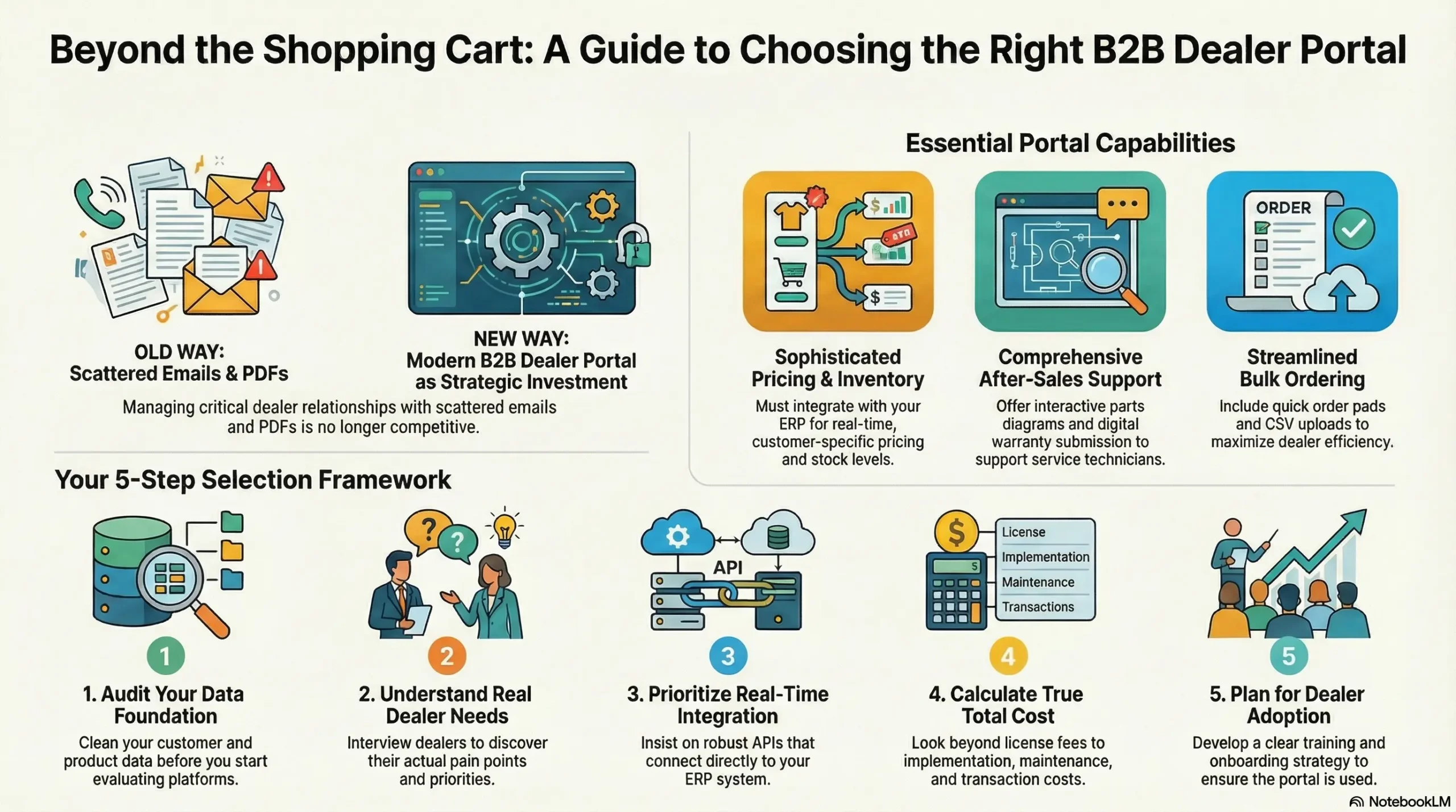 Selecting the Right B2B Dealer Portal: A Strategic Guide